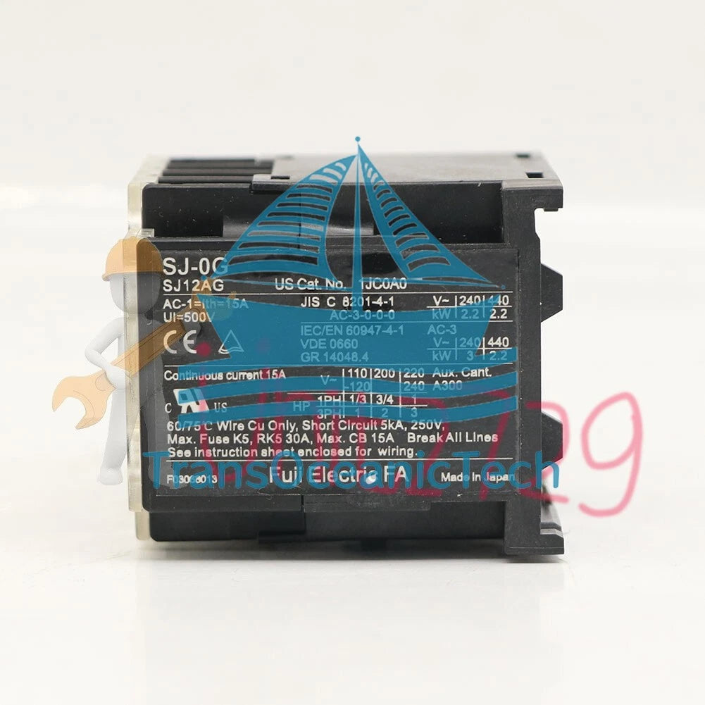 Fuji SJ12AG DC Contactor SJ-OG SJ-0G DC24V 1PCS *