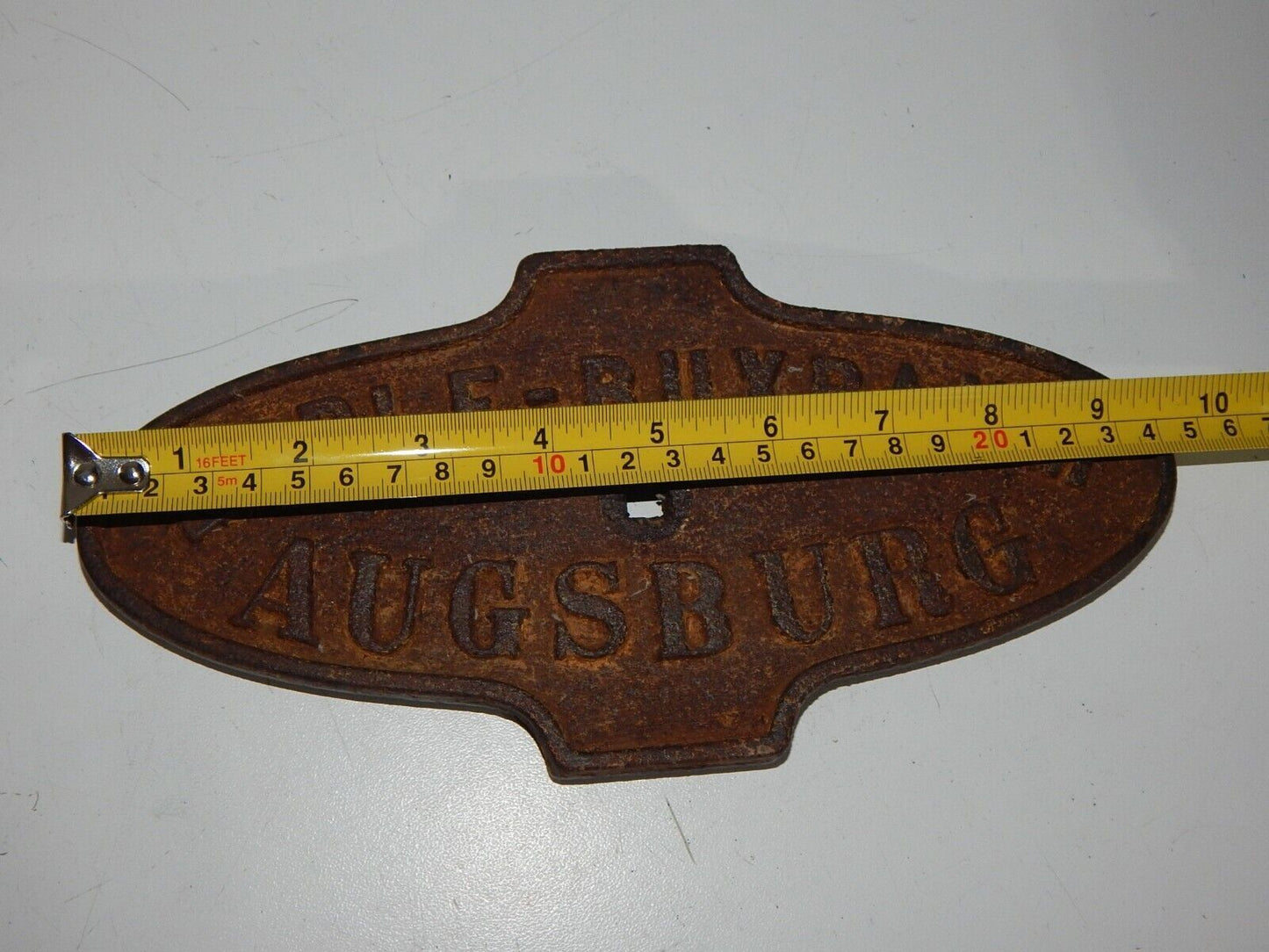 Epple-Buxbaum Augsburg Used Old Sign - EPPLE-BUXBAUM