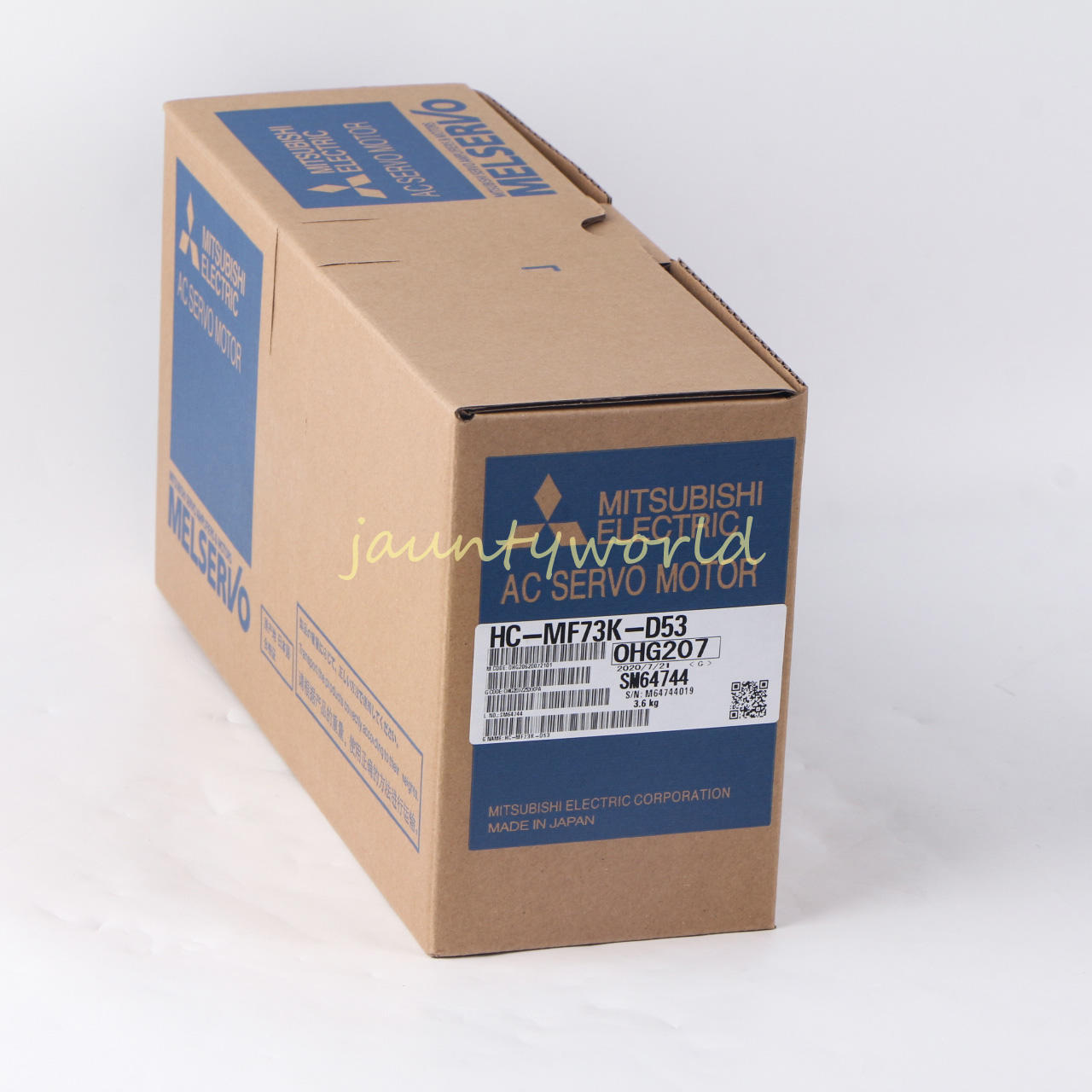 1PCS Mitsubishi servo motor HC-MF73K-D53 Open box - MITSUBISHI