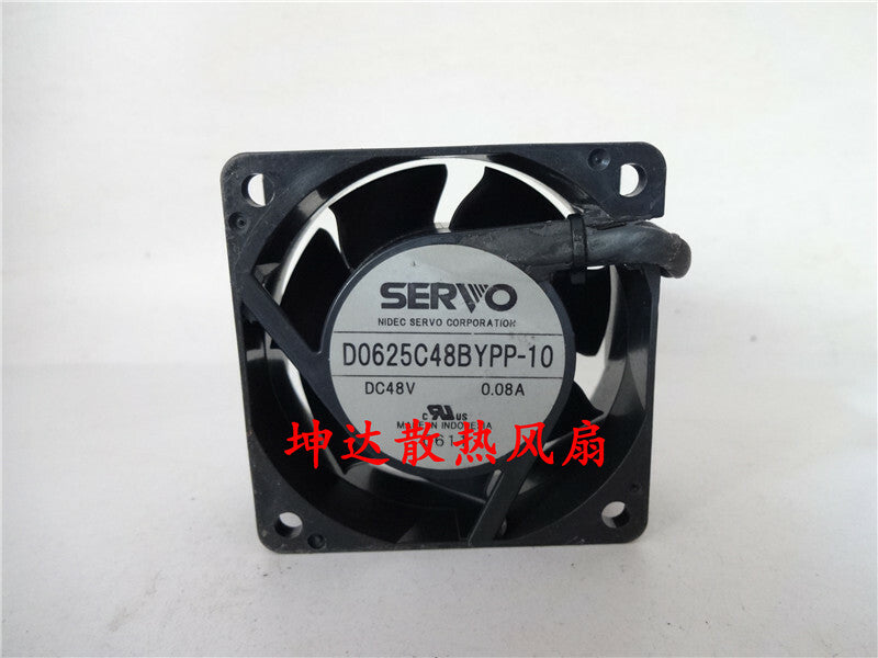 Servo D0625C48BYPP-10 6025 48V 0.08A 4-wire waterproof cooling fan