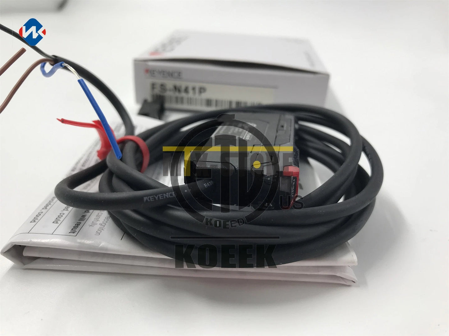 1pcs Keyence ones Fiber Amplifier Sensor FS-N41P FSN41P