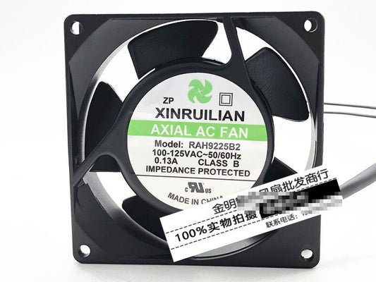 XNRUILIAN 9CM RAH9225B2 100-125V Cabinet AC Cooling Fan