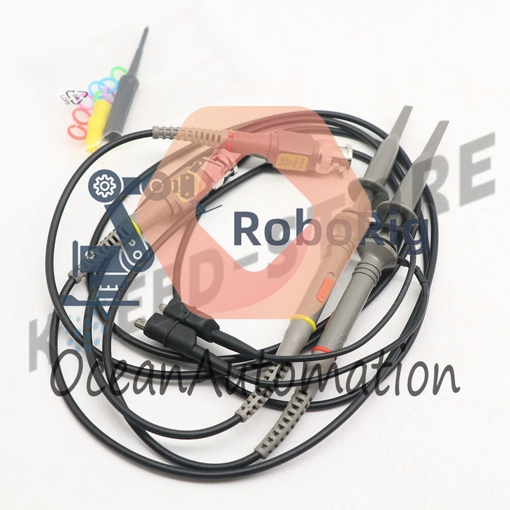 2PCS P6100 100MHz Oscilloscope Probe 10:1 and 1:1 for Rigol Atten Owon Siglent