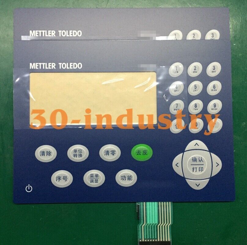 Mettler Toledo XK3124 Membrane Keypad with Protective Film - METTLER TOLEDO
