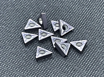 Mitsubishi Diaedge TCMT 21.51 TCMT 110204 VP15TF Carbide Inserts - 10 pcs