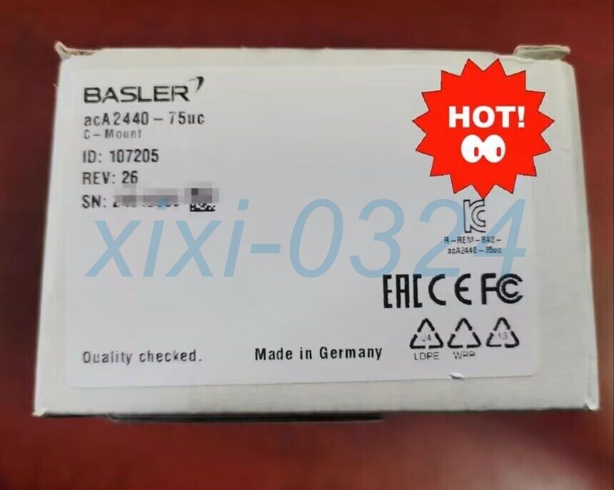 Basler acA2440-75uc Industrial Camera - BASLER