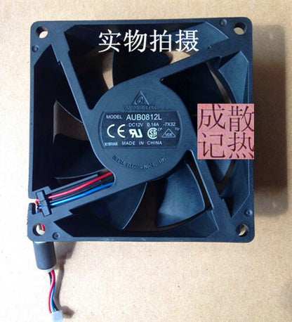 1pcs Delta AUB0812L -7X32 DC12V 0.14A 8025 Silent Projector Fan