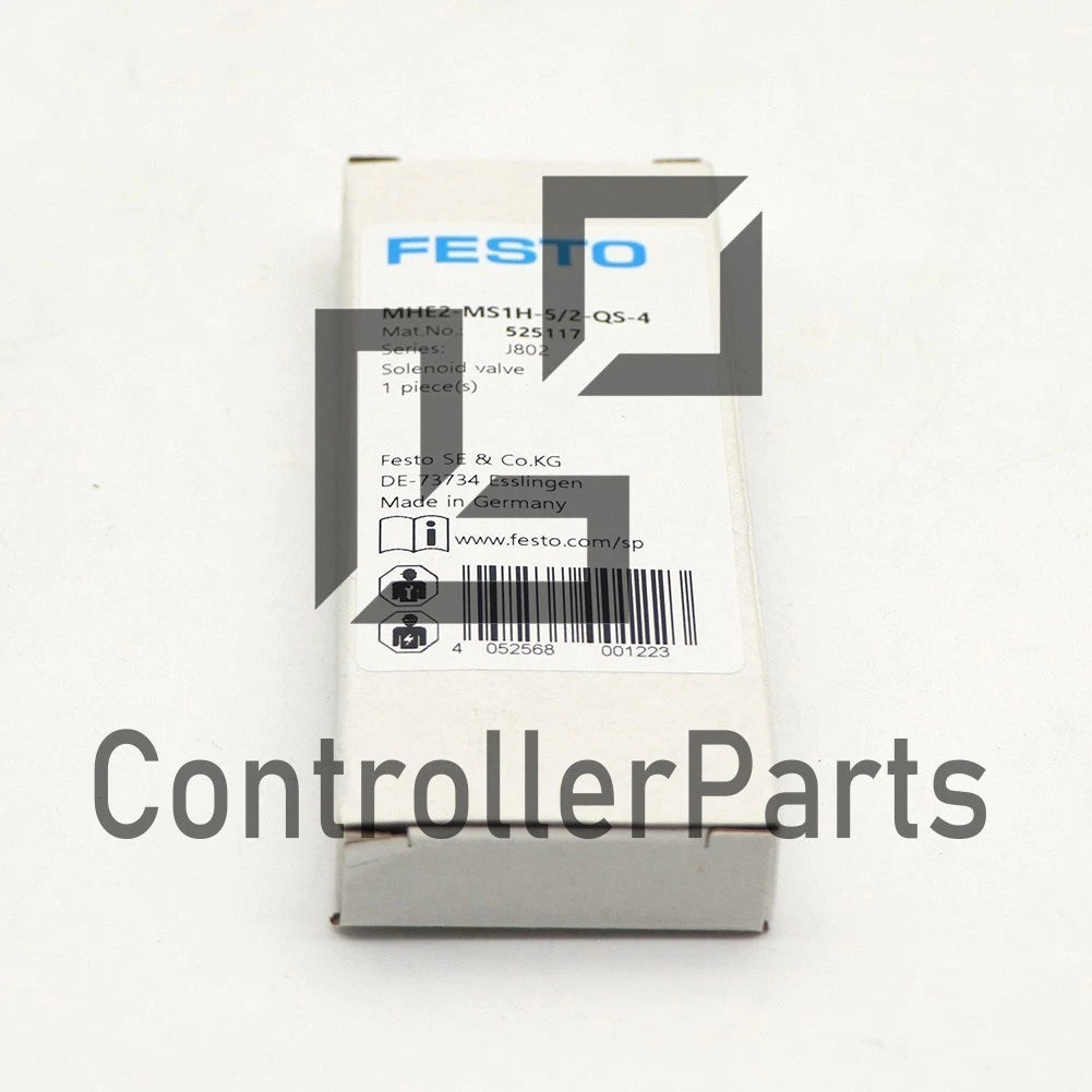 FESTO Solenoid Valve MHE2-MS1H-5/2-QS-4 525117 1PCS US