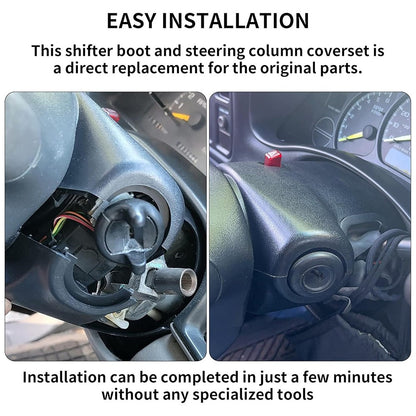 Upper&Lower Steering Column Cover Shroud For Chevrolet GMC Sierra 26072993