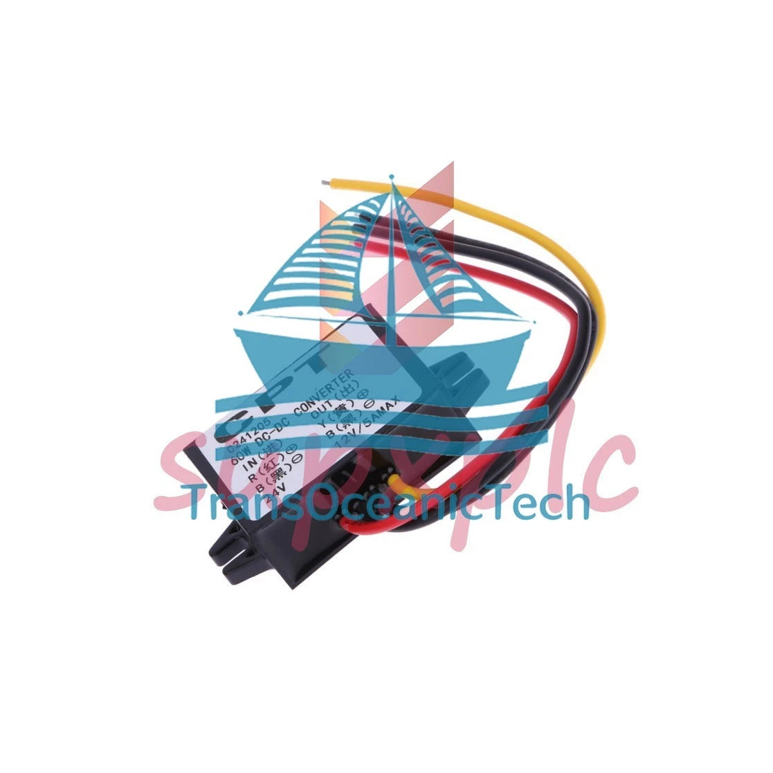 DC 24V to 12V 5A 60W Buck Converter Step-Down Car Power Supply Voltage Regulator