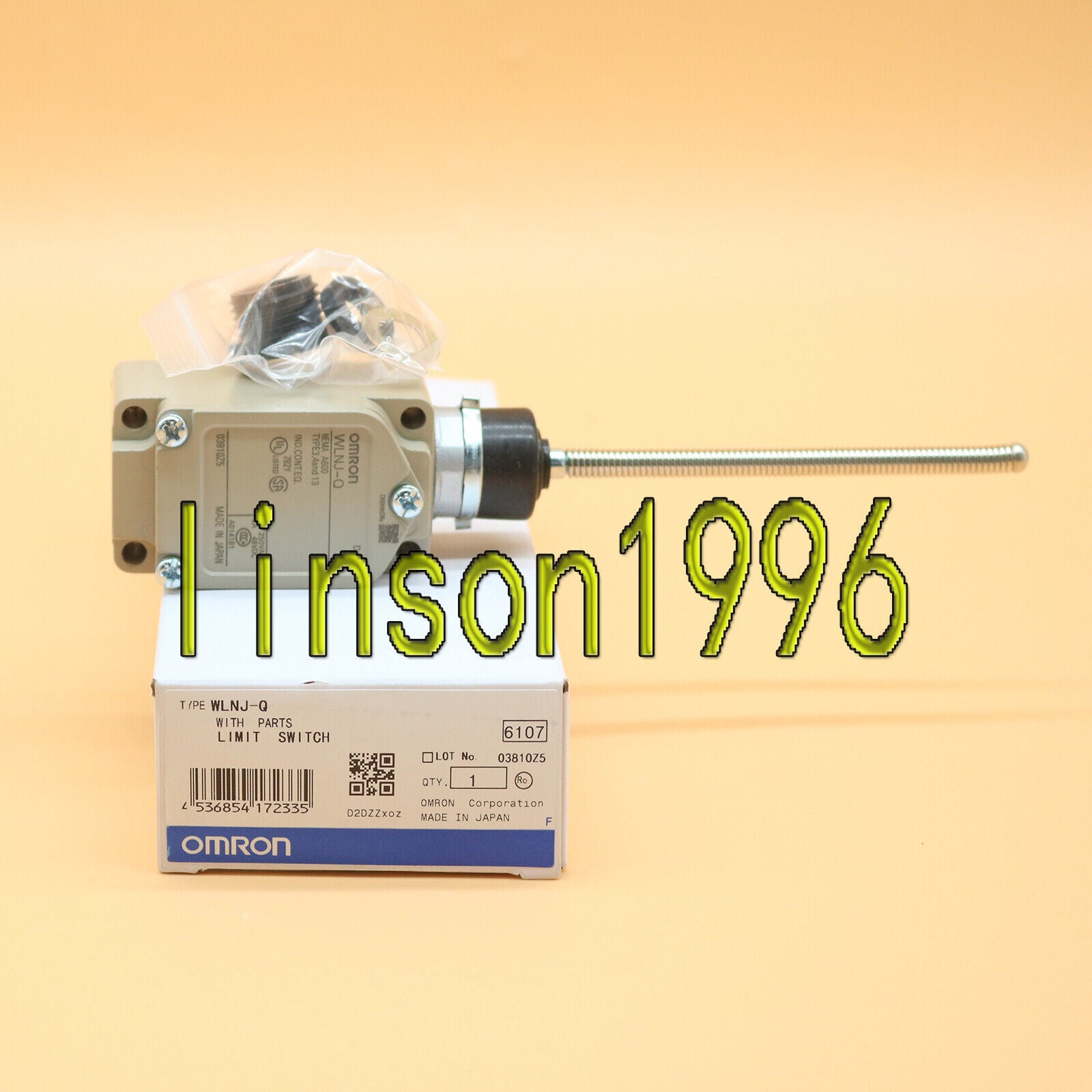 OMRON Travel Switch Limit Switch WLNJ-Q - OMRON