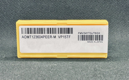 MITSUBISHI DIAEDGE AOMT 123604PEER-M VP15TF CNC Carbide Milling Inserts (10 PCS)