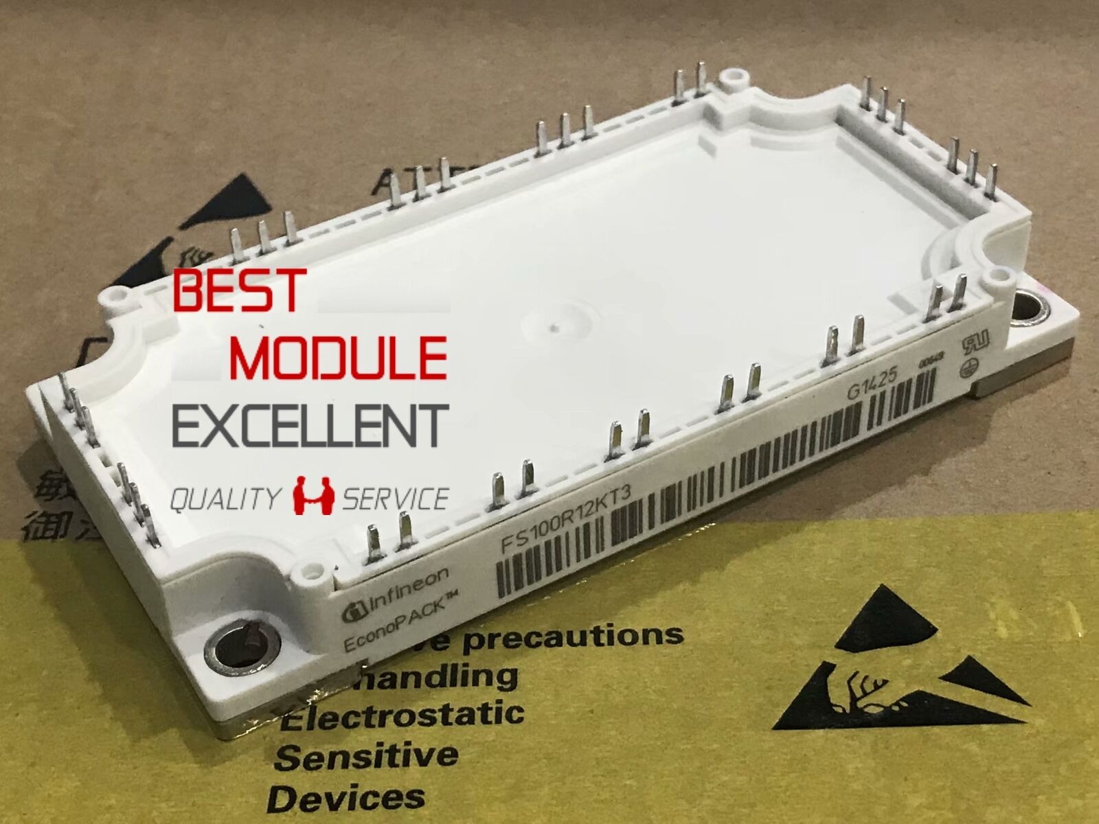 new 1PCS INFINEON FS100R12KT3 power supply module Quality Assurance - INFINITECH