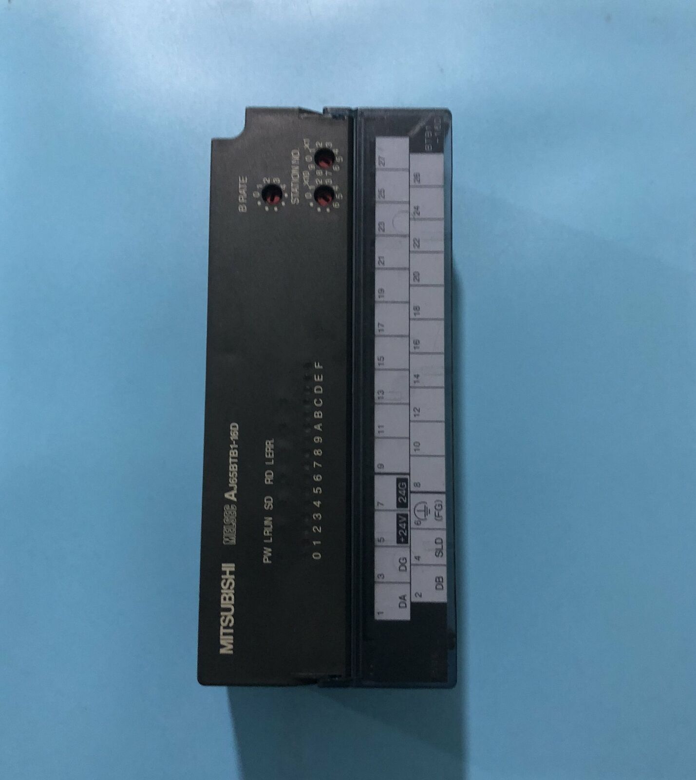 Used Mitsubishi AJ65BTB1-16D Input Unit - Tested Good Condition - MITSUBISHI