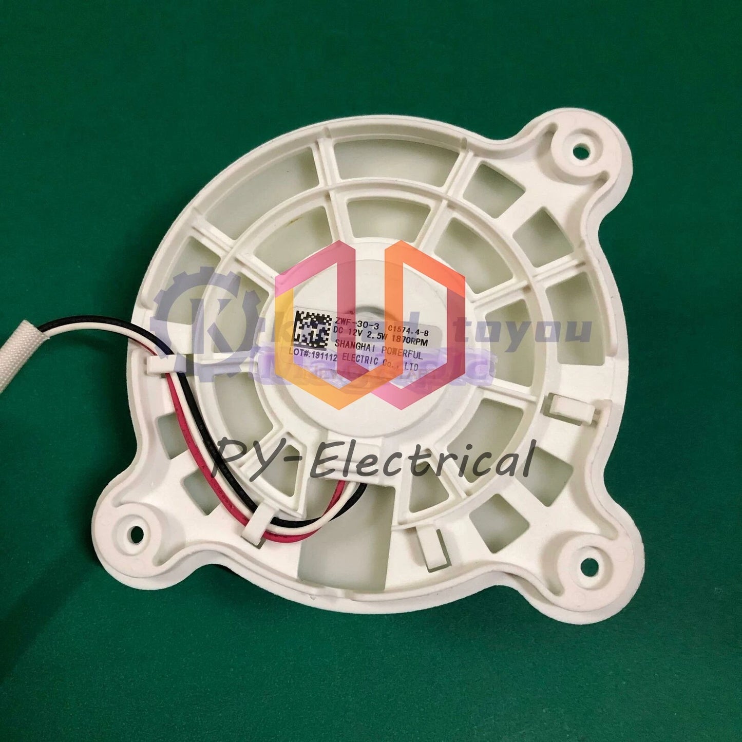 1x Refrigerator FAN ZWF-30-3 DC12V 3W 1870RPM 12CM~