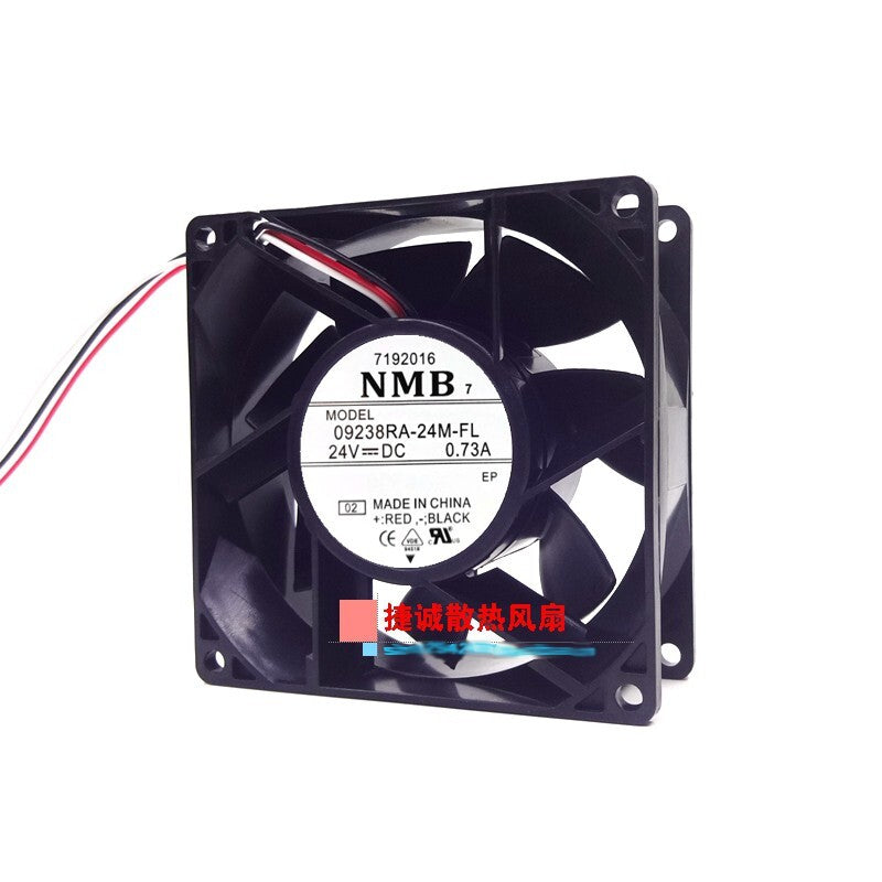 NMB 09238RA-24M-FL 24V 0.73A 9038 9CM High Airflow Inverter Fan