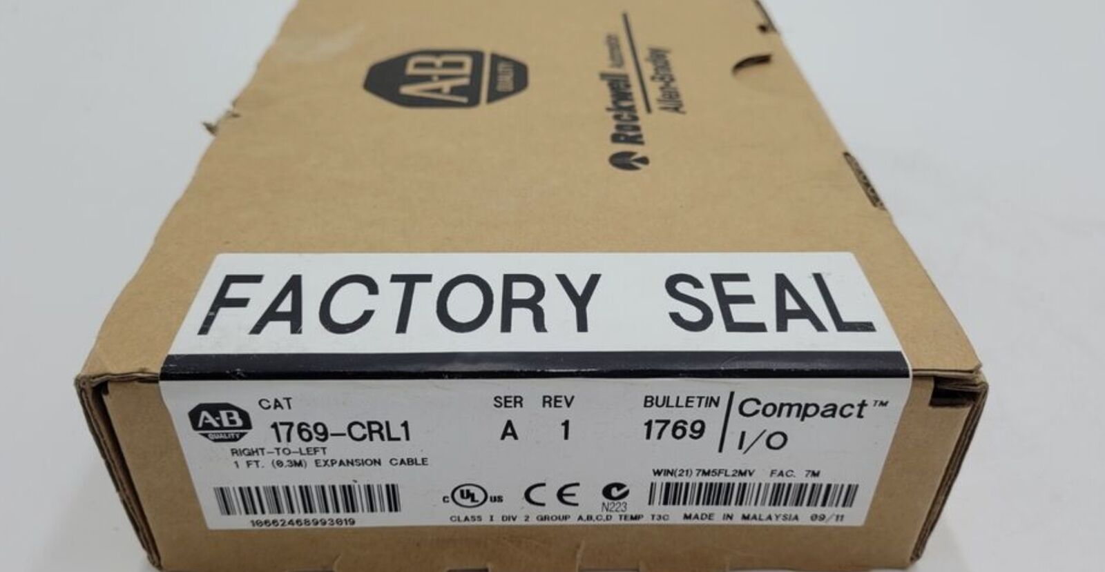Allen-Bradley CompactLogix 1769-CRL1 Expansion Cable - ALLEN-BRADLEY