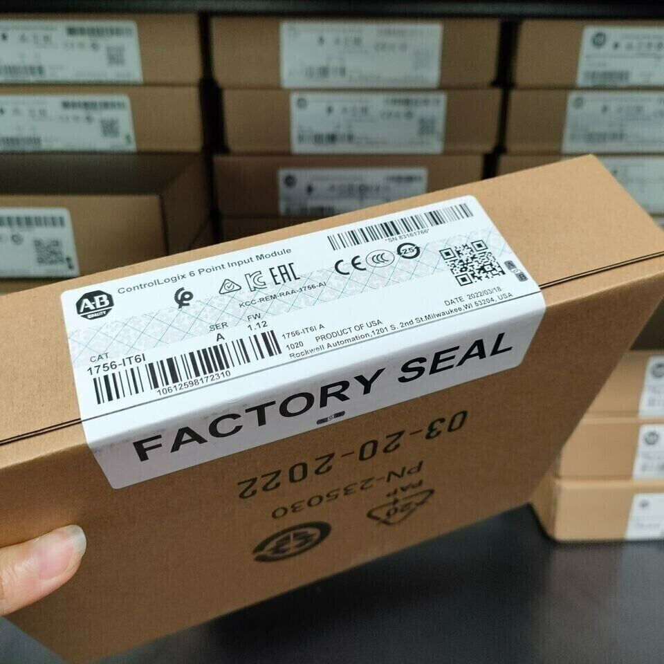 ControlLogix AB 1756-IT6I SER A 6 Point Isolated Input Module Factory Sealed, High Precision Industrial Automation Solution - CONTROLLOGIX
