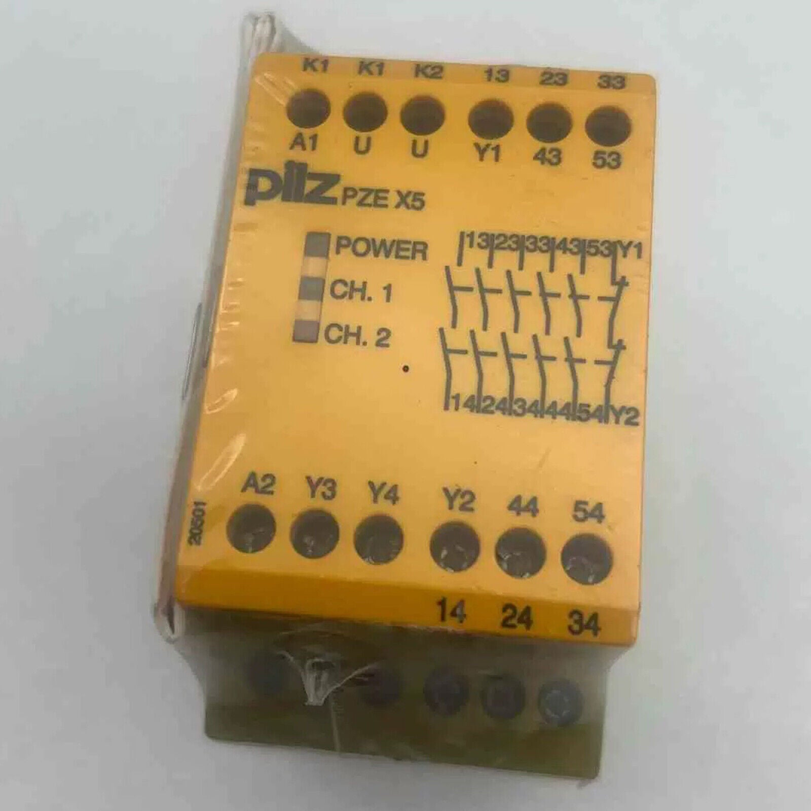 new one Pilz 774595 PZE X5 Safety Relay 24VDC Ship - PILZ