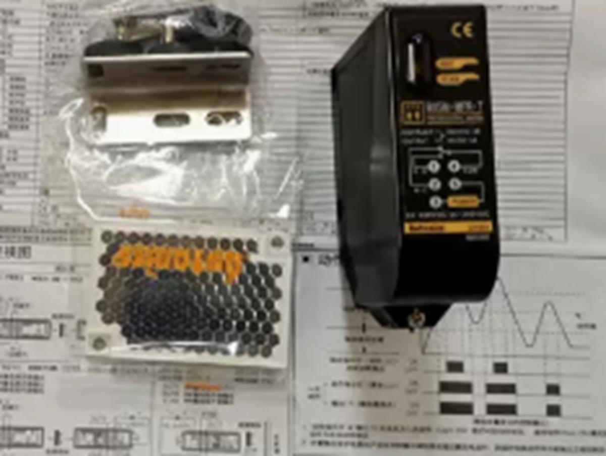 new  Autonics BX5M-MFR-T Retroreflective Photoelectric Sensor Timer 24~240 VAC VDC Autonics