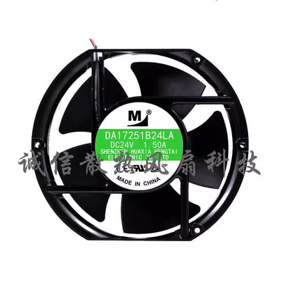 M DA17251B24LA DC24V 1.50A 2-wire high airflow inverter cooling fan