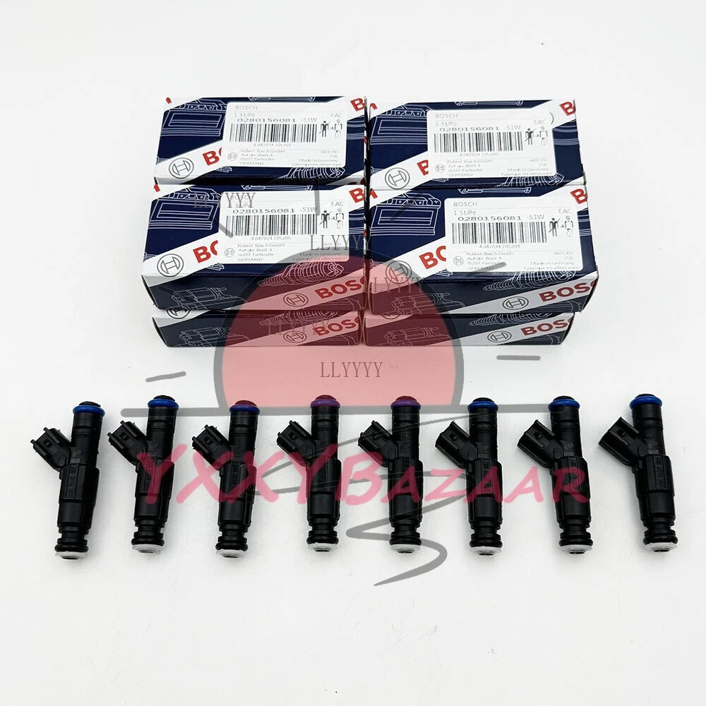 8Pcs Fuel Injectors 0280156081 Fits For Bosch 885176 MAR102-8N 0280156081