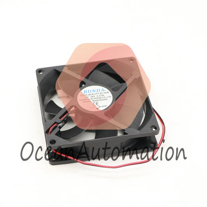 RUNDA Fan RD9225S24H DC24V 0.23A 9225 9CM 2 Wire Cooling Fan 1PCS