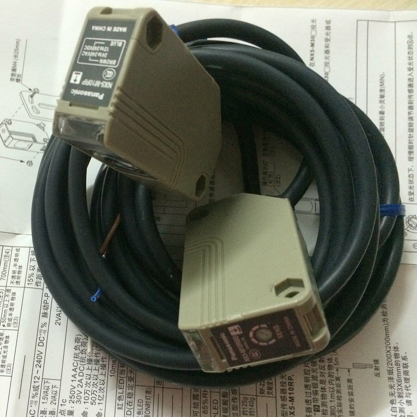 new One For Panasonic SUNX NX5-M10RBD Photoelectric Switch Sensor