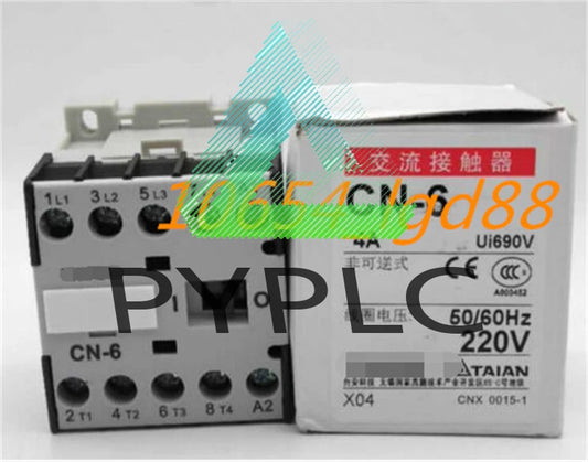 1Pcs for TECO Taian AC Contactor CN-6 4A 220V