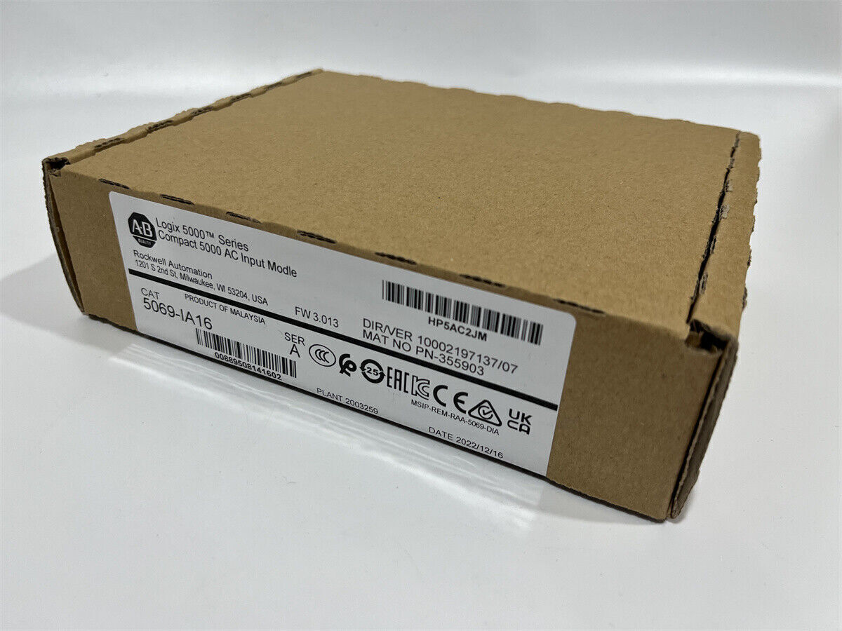 Allen Bradley 5069-IA16 CompactLogix 16 Ch Digital Input Module AB 5069IA16 - ALLEN BRADLEY