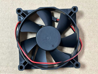 12V 0.08A 80x80x20 TD8020LS 2 wire refrigerator fan - ECOTECH