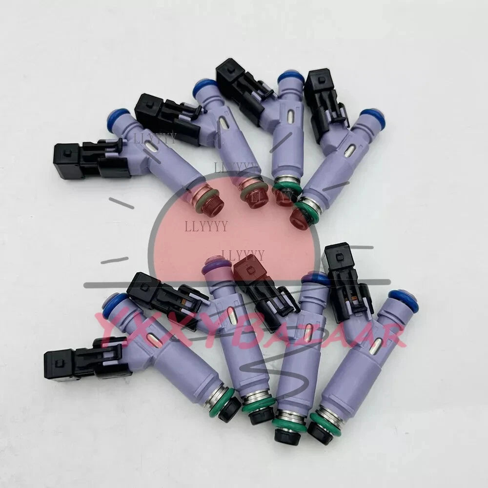 8PCS M-9593-LU24A Fuel Injectors For Mustang GT 24 lb pound For Ford Racing