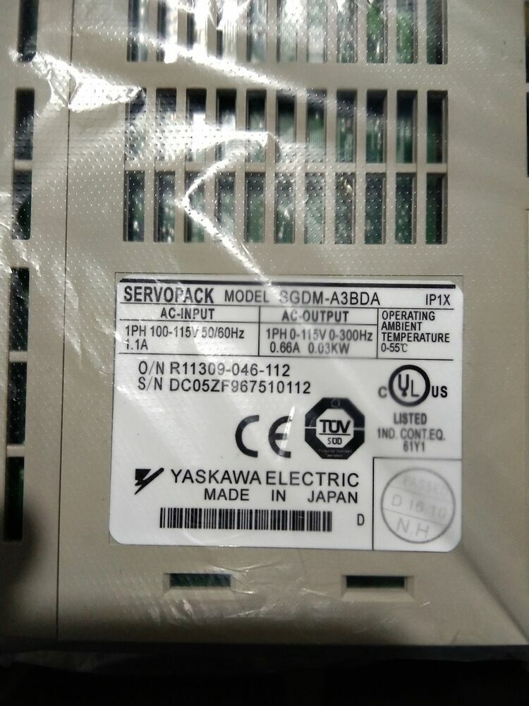 new Yaskawa SGDM-A3BDA AC Servo Drive SGDMA3BDA ping - YASKAWA