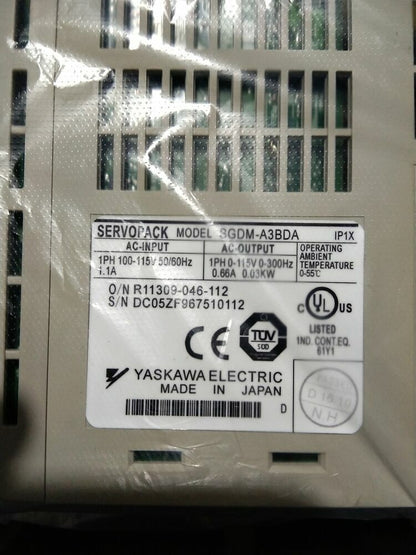 new Yaskawa SGDM-A3BDA AC Servo Drive SGDMA3BDA ping - YASKAWA
