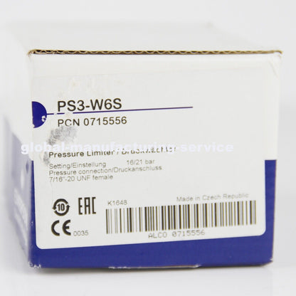 New Emerson PS3-W6S Pressure Switch - EMERSON