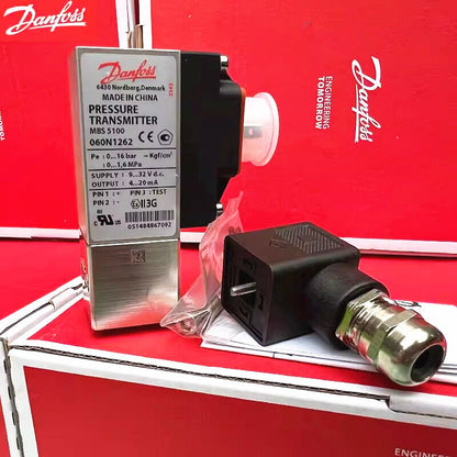 new 1pcs Danfoss MBS5100 060N1262 0-16bar Pressure Transmitter Sensor - DANFOSS