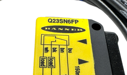 new Banner Q23SN6FP Sensor - BANNER
