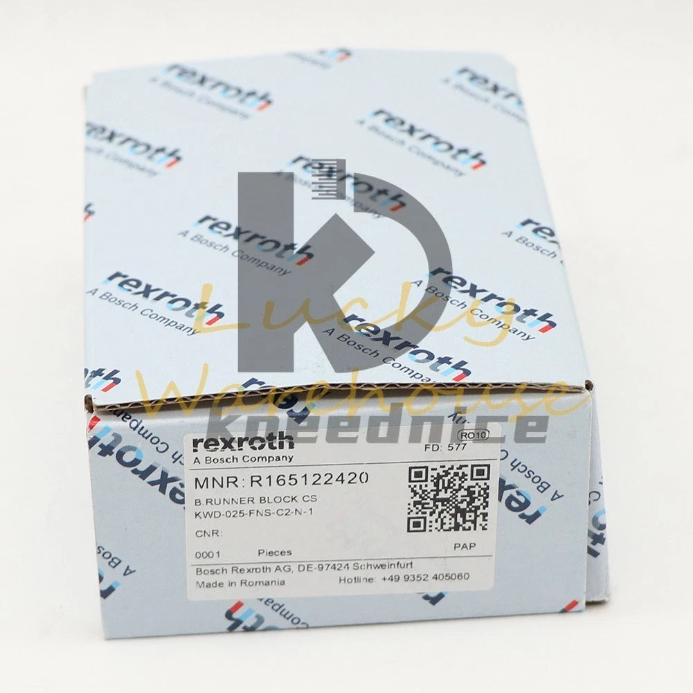 ONE R165122420 Rexroth RUNNER BLOCK BLOCK BALL BEARING ~