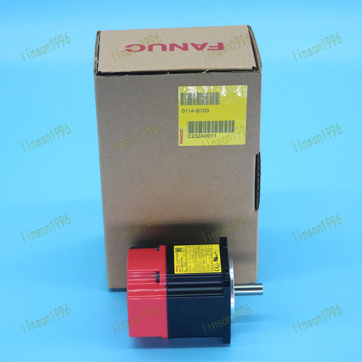 New One FANUC AC SERVO MOTOR A06B0114B103 - FANUC