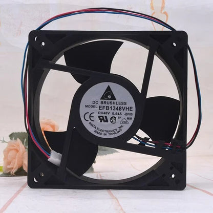 Delta EFB1348VHE-BFOO 12738 48V 0.54A 13CM High RPM Cooling Fan