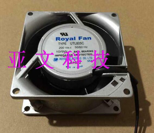 1pcs  Royal Fan UTL805C 200V 10 / 9W 80 * 80 * 38MM AC cooling fan