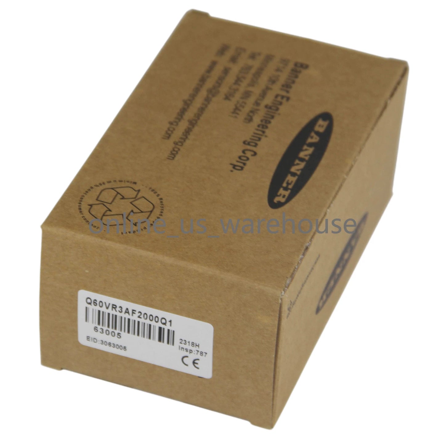 1PC BANNER Q60VR3AF2000Q1 Photoelectric Sensor - US Stock#I
