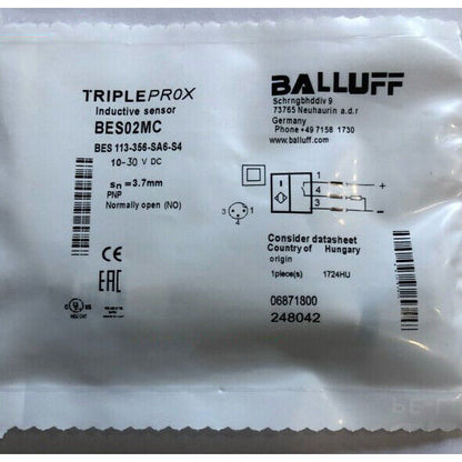 BALLUFF BES 113-356-SA6-S4 Proximity Switch - BALLUFF