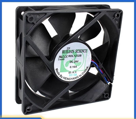 Xinruilian RDL1232B 24V 0.16A 12038 12CM 3-Wire Cooling Fan