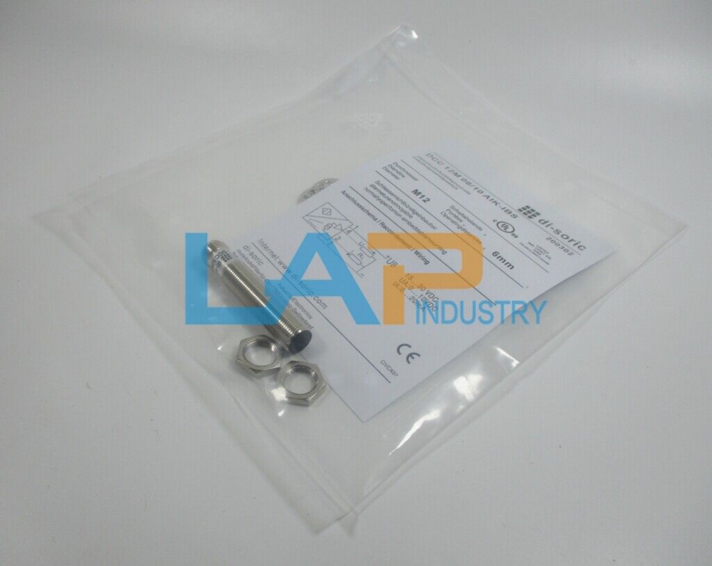 new 1pcs DCC12M 06/10 AIK ibs proximity switch 15-30vdc 0-20ma - AIK-IBS