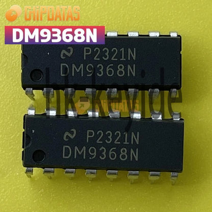 NS/Fairchild DM9368N 10pcs DM9368 7-Segment Decoder/Driver/Latch DIP-16
