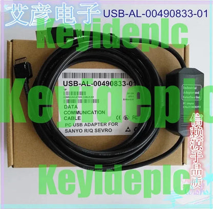 1PC USB-AL-00490833-01 Sanyo R / Q Series Servo Debug Cable USBAL0049083301