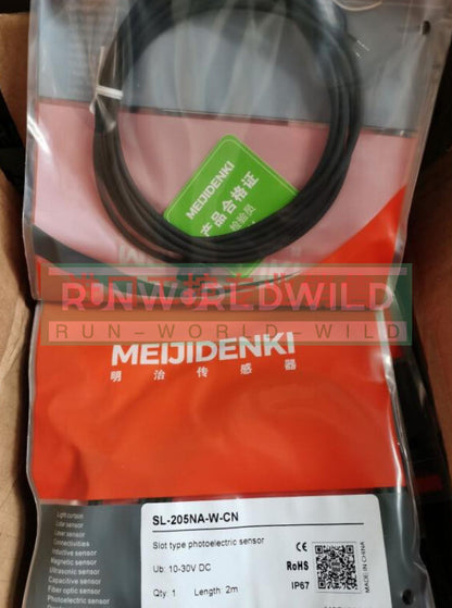 1PCS For MEIJIDENKI Groove Sensor SL-205NA-W-CN 10-30V DC Length： 2m