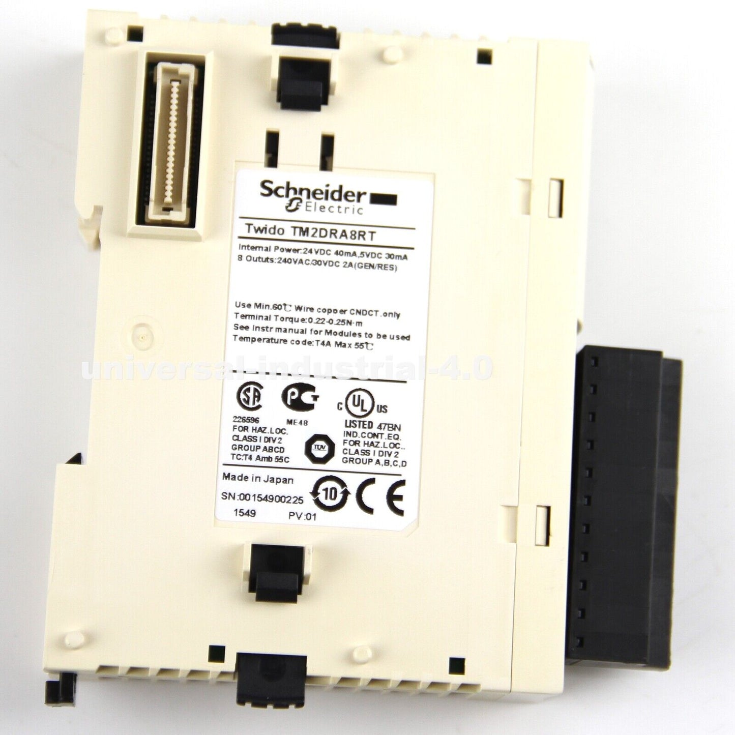 SCHNEIDER TM2DRA8RT PLC Expansion Module - SCHNEIDER