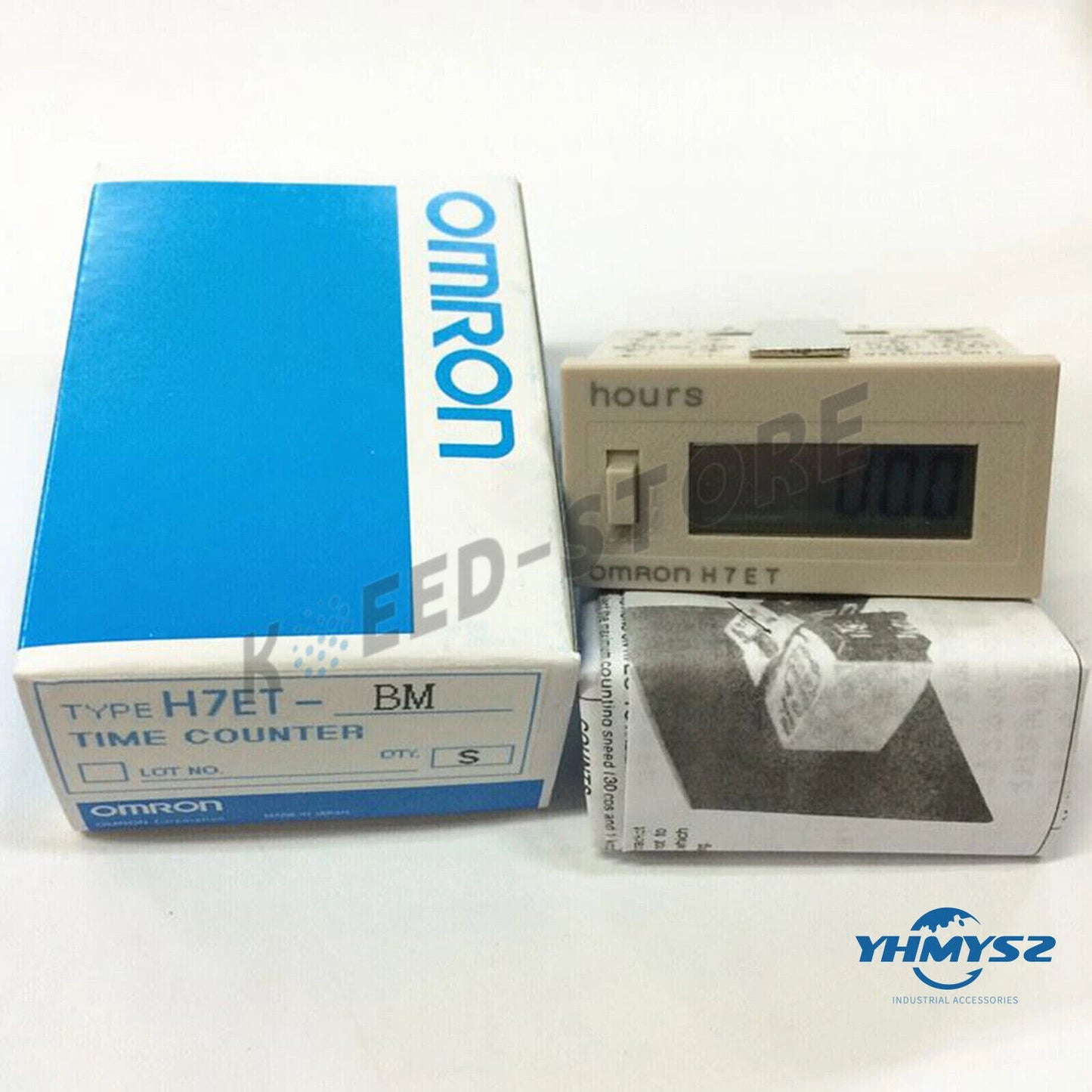1PCS Omron H7ET-BM Time Counter H7ETBM